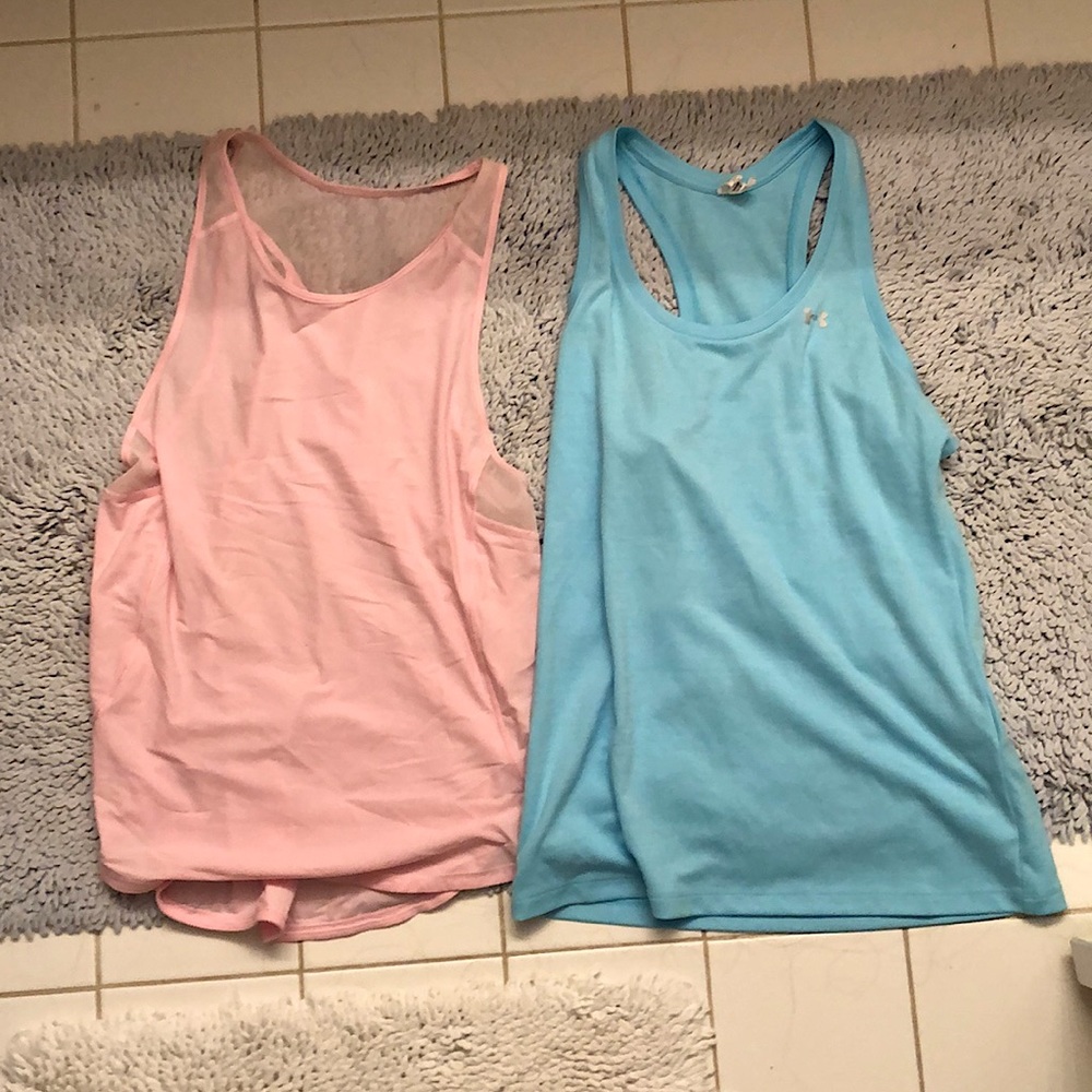 Under Armor & Lululemon Workout Tanks